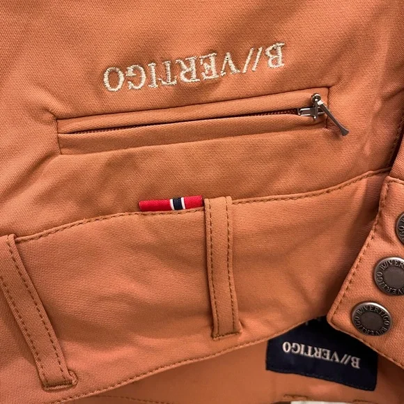 B Vertigo Women's Rachel Rhinestone Full Seat Breeches - High Waist - Picture 6 of 9